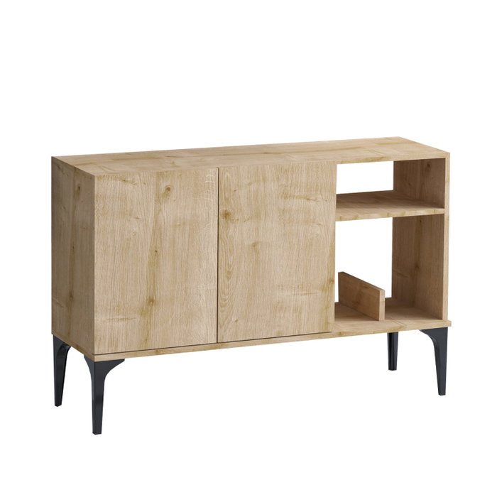 Hanah Home Consola Oscar - Dec0073 Roble zafiro y negro Hanah Home Consola Oscar - Dec0073 Roble zafiro y negro